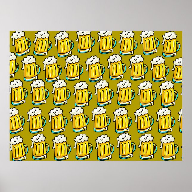 Beer Wallpaper Poster (Front)
