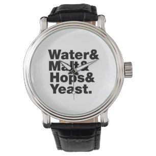Beer = Water & Malt & Hops & Yeast. Watch