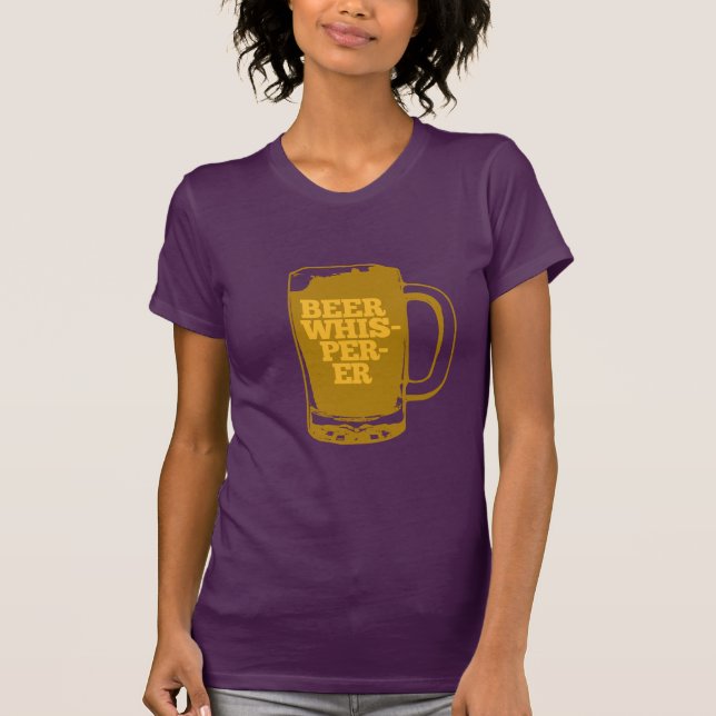Beer Whisperer Mug T-Shirt (Front)