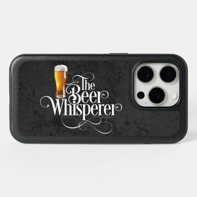Beer Whisperer OtterBox iPhone Case (Back Horizontal)