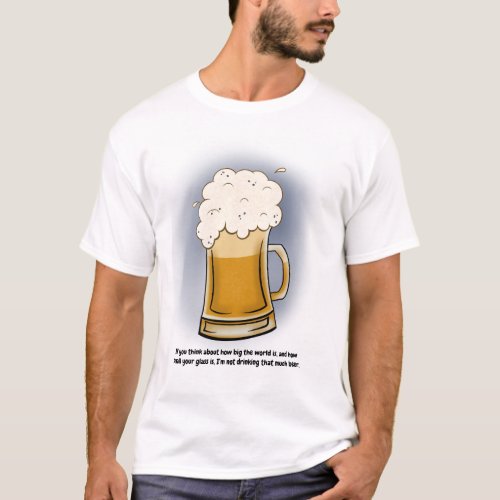 Beer White T_Shirt