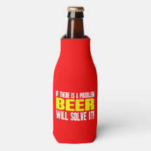 Beer Will Solve It - Bottle Cooler