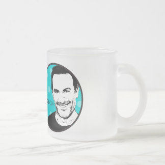 Beer With Joe! Frosted Glass Coffee Mug
