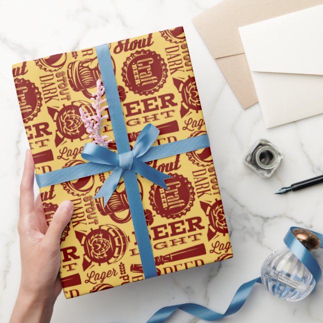 Beer Wrapping Paper (Gifting)