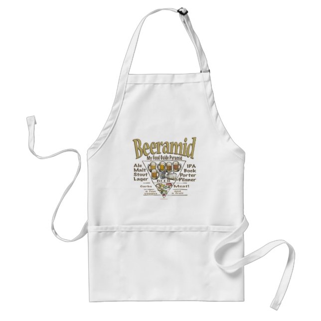 Beeramid Drinking Gear Adult Apron (Front)