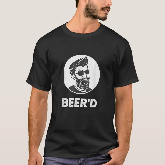 Beerd Beard Craft Beer Shirt T Shirt (Front)