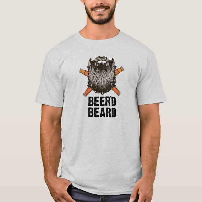 Beer'd Beard T-Shirt (Front)