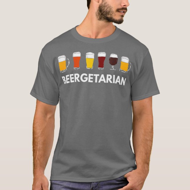 Beergetarian Craft Beer T-Shirt (Front)
