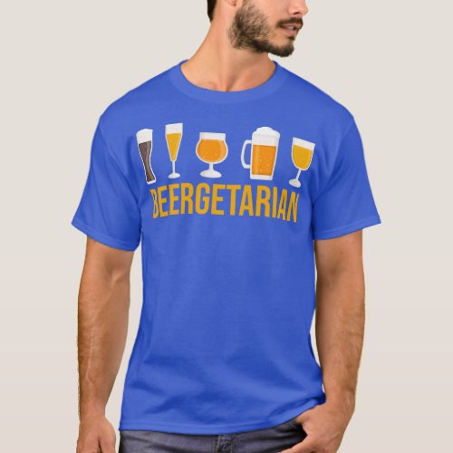 Beergetarian Drink Craft Beer Brewery Brewing Fan  T_Shirt