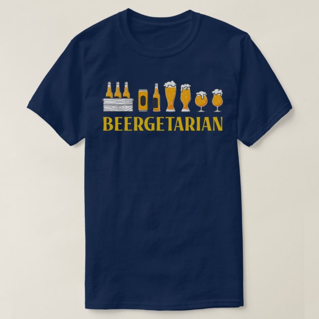 Beergetarian T T-Shirt (Design Front)