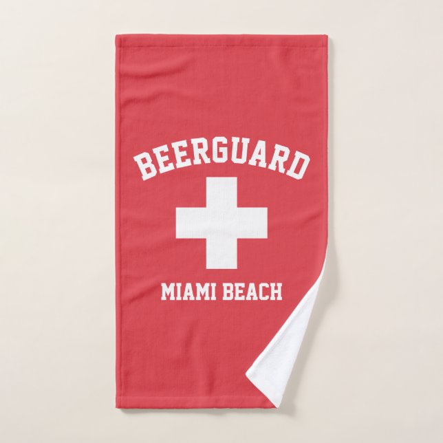 Beerguard Lifeguard Personalize Hand Towel (Hand Towel)