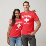 Beerguard Lifeguard Personalize T-shirt at Zazzle