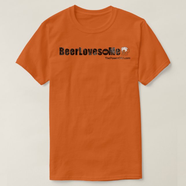 BeerLoves dot Me T-Shirt (Design Front)
