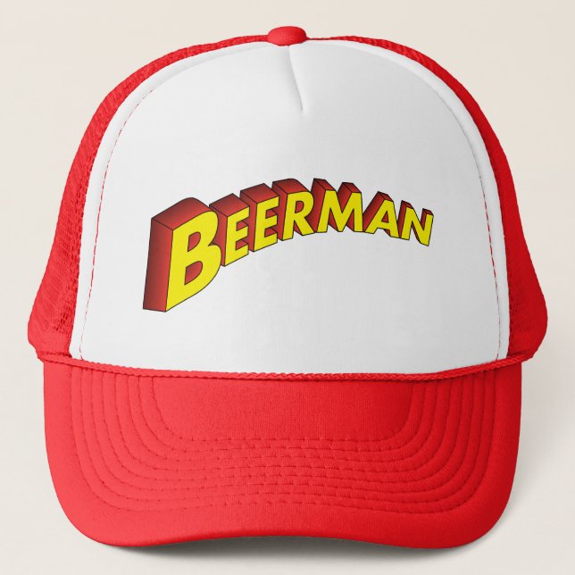Beerman Trucker Hat (Front)