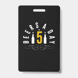 Beers A Day Badge