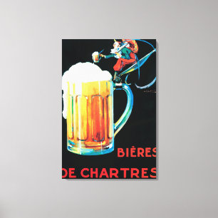 Beers of Chartres Promotional Poster Canvas Print