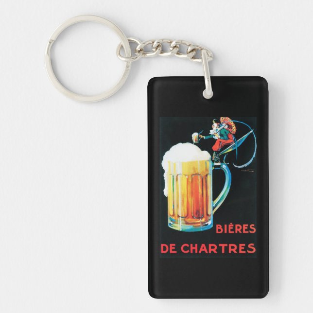 Beers of Chartres Promotional Poster Keychain (Front)