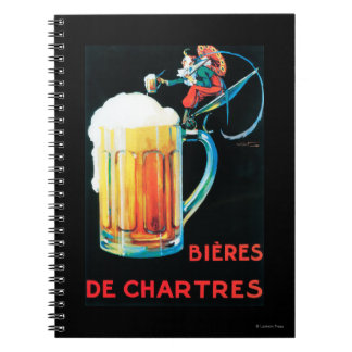 Beers of Chartres Promotional Poster Notebook