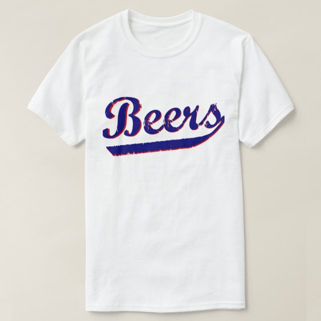 Beers T-Shirt (Design Front)