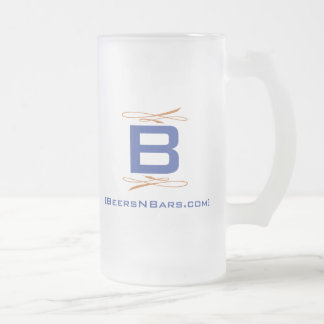 BeersNBars custom fosted mug