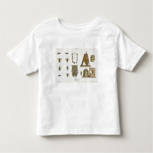Bees and bee-keeping, from 'The Young Landsman', p Toddler T-shirt