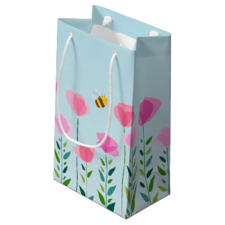 Bees and Blossoms Small Gift Bag