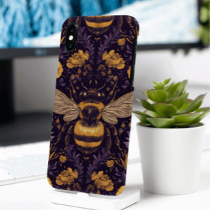 Bees and Flowers iPhone 16 Pro Max Case