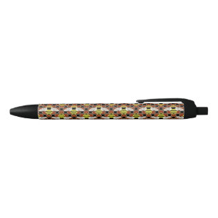 Bees and Honeycomb Pattern Pen