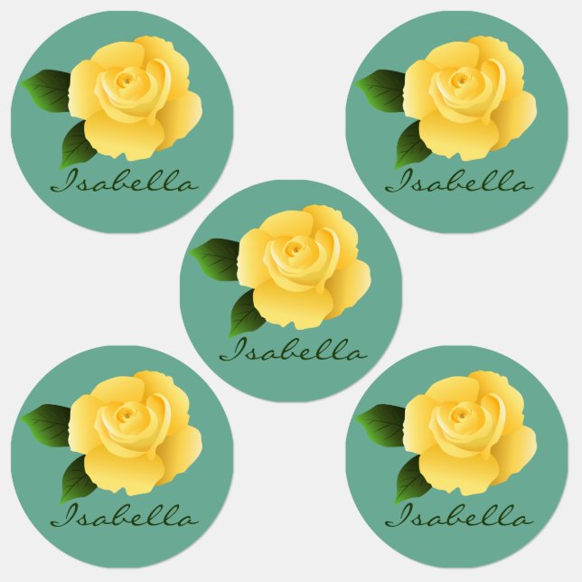 Bees And Roses Clothing Labels (Group)