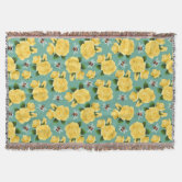 Kawaii Buzzy Bumble Bee Beach Towel by Marceline Smith