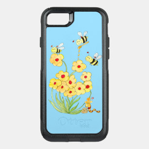 Bees and Sunflowers OtterBox Commuter iPhone SE/8/7 Case