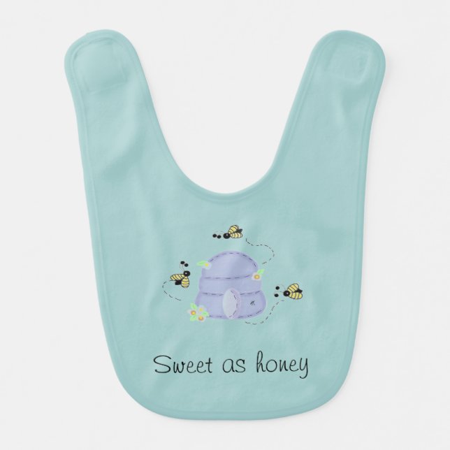Bees and Their Beehive Bib (Front)