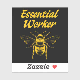 Bees are Essential Beekeeper Beekeeping Environmen Sticker