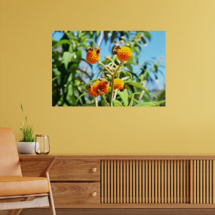 Bees at Work Poster
