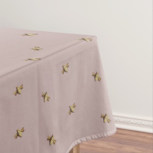 Bees _ Bees _ Bee _ Beene rose Tablecloth