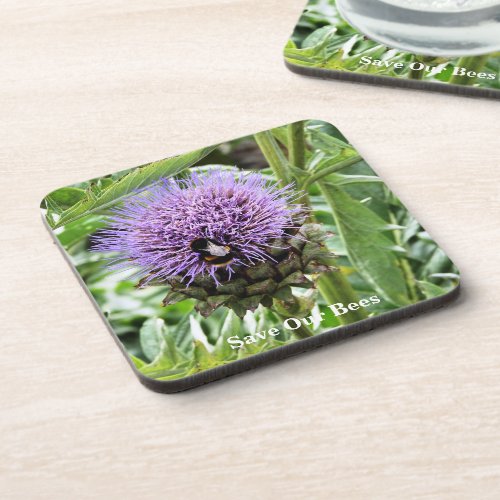 BEES BEVERAGE COASTER