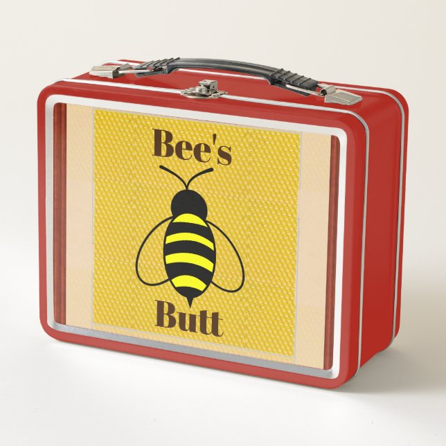 Bee's Butt Lunch Box (Front)