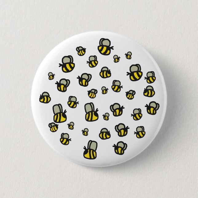 Bees Button (Front)