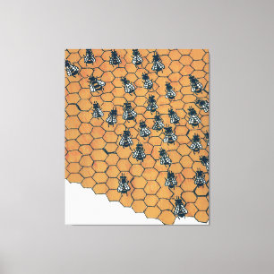 Bees Canvas Print