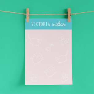 Bees & Chick & Kitty Post-it® Notes