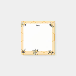 Bees Honeycomb Bee Farm Post-it Notes