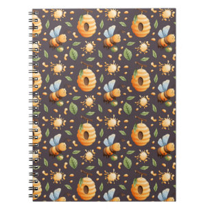 🐝🍯Bees Honeycomb Nature Journal 📓✨