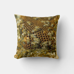 Bees In Hive, Western Cape, South Africa Throw Pillow