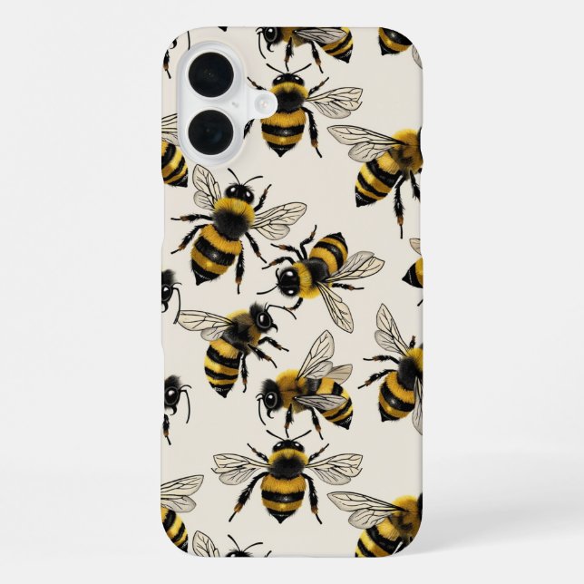Bees Iphone Case (Back)