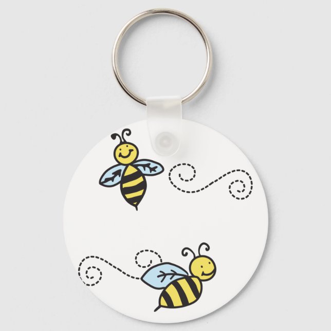 Bees Keychain (Front)