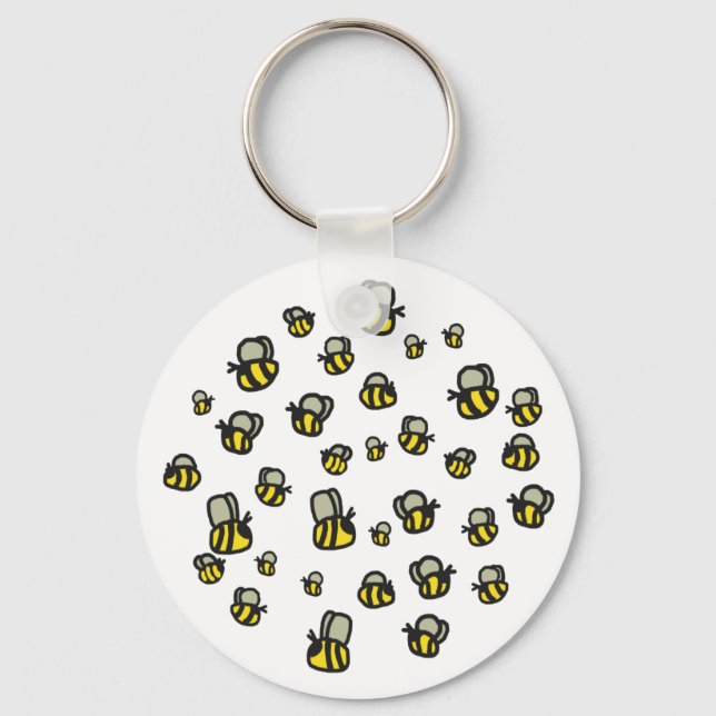 Bees Keychain (Front)
