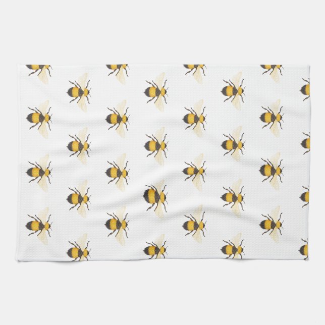 Bees Kitchen Towels (Horizontal)