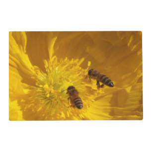 Bees Laminated Placemat