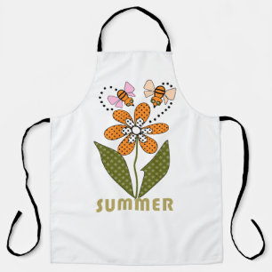 bees love summer and so do I Apron