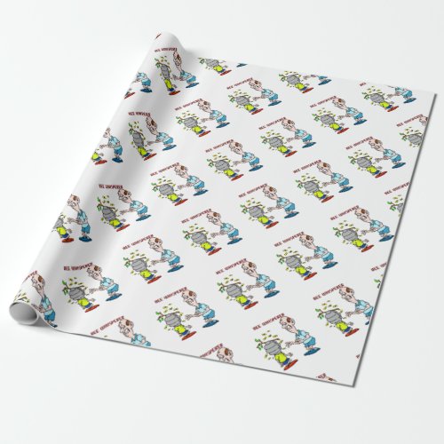 Bees Lovers Bee Whisperer Bumblebee Wrapping Paper